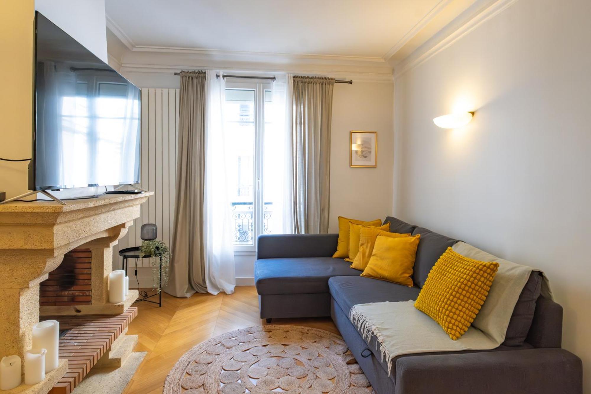 Spacious Apartment For 6 People Paris Exterior foto